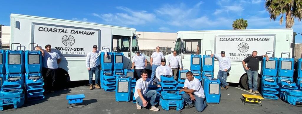 Coastal Damage Water Restoration Crew