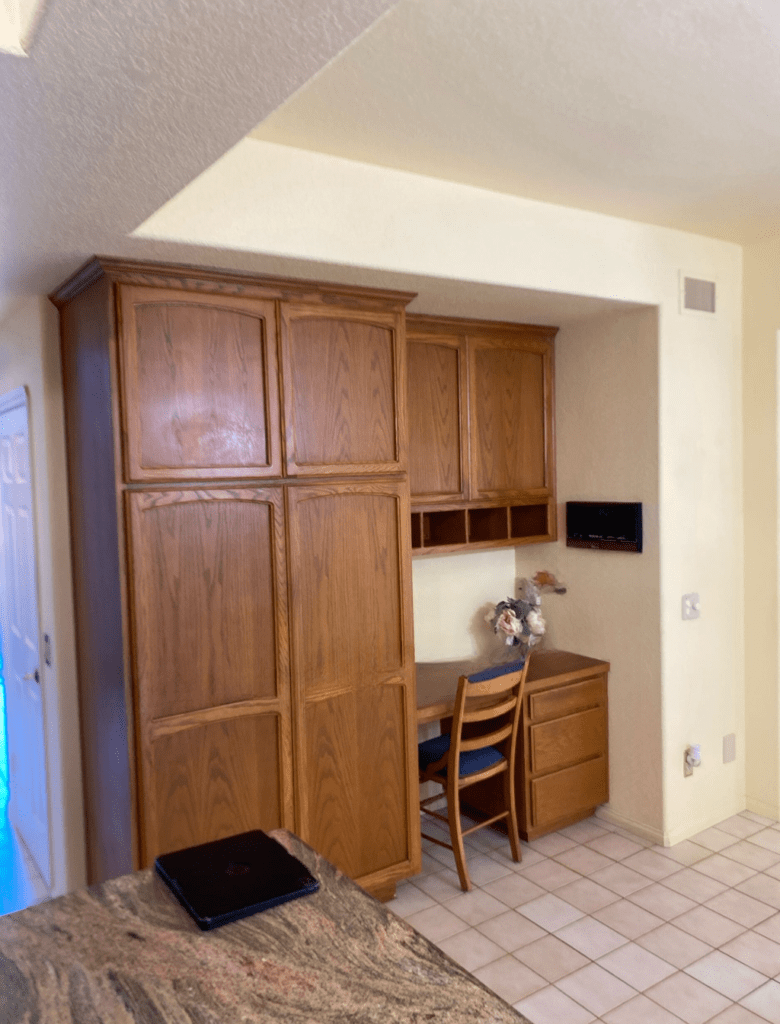 Kitchen Remodel Side Nook - Before Picture